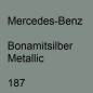 Preview: Mercedes-Benz, Bonamitsilber Metallic, 187.